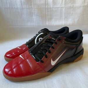 Nike Total 90 Bred Red Black Soccer Shoes Men's Size 8 IH2230-001